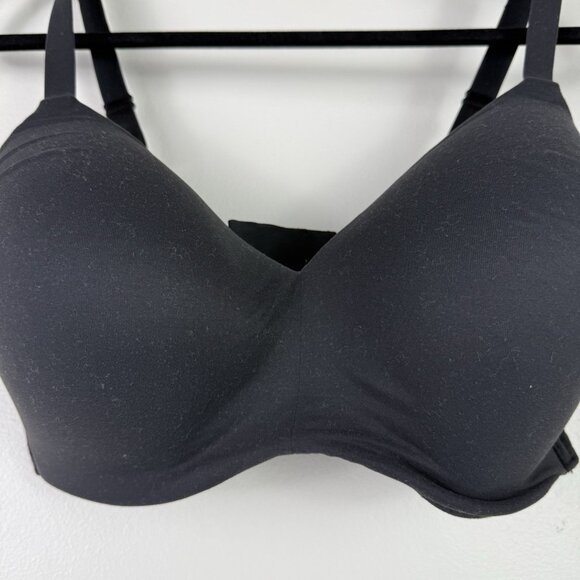 Wacoal 36DD Black T-Shirt Bra Full Coverage Everyday Smooth Support - Picture 2 of 5